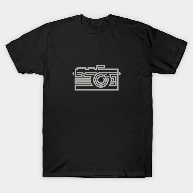 retro camera T-Shirt by onendlessline